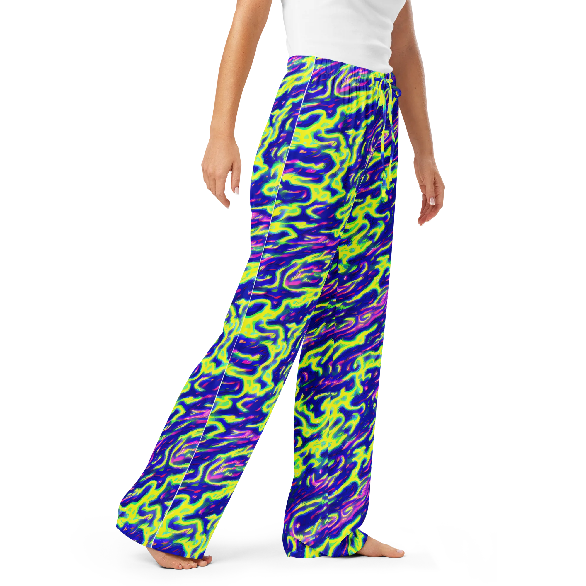 Hyperfluid on Women's Pajama Pants — Right Front