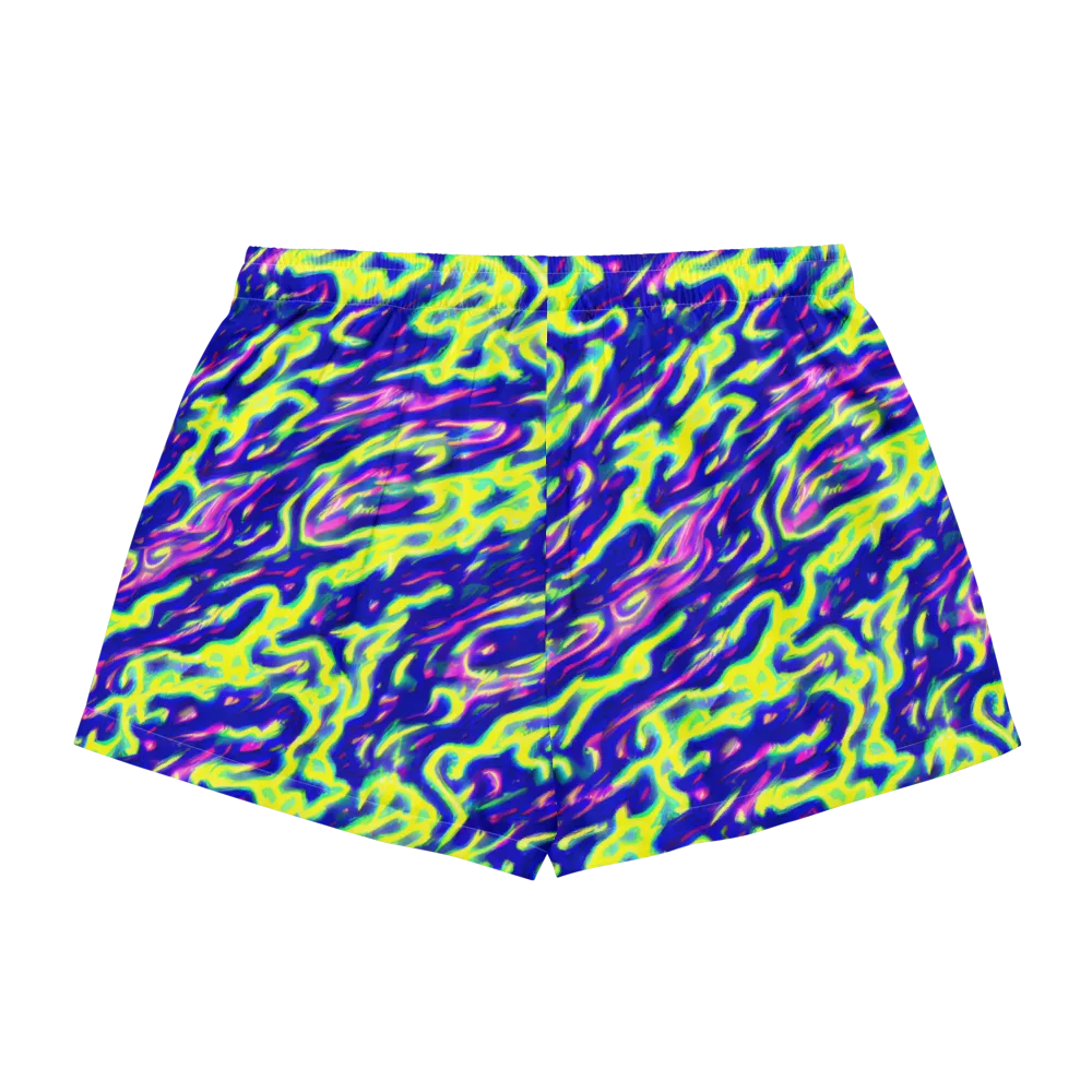 Hyperfluid on Women's Pajama Shorts — Back