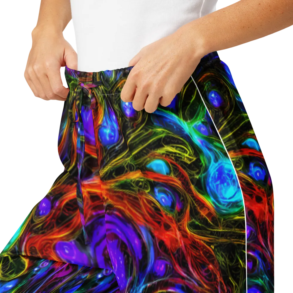 Neon Wildflower on Women's Pajama Pants — Product details
