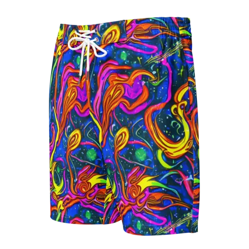Galaxy Groove on a Men's Board Shorts