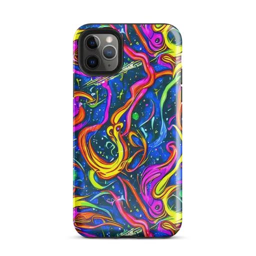 Galaxy Groove on a Tough Case for iPhone®