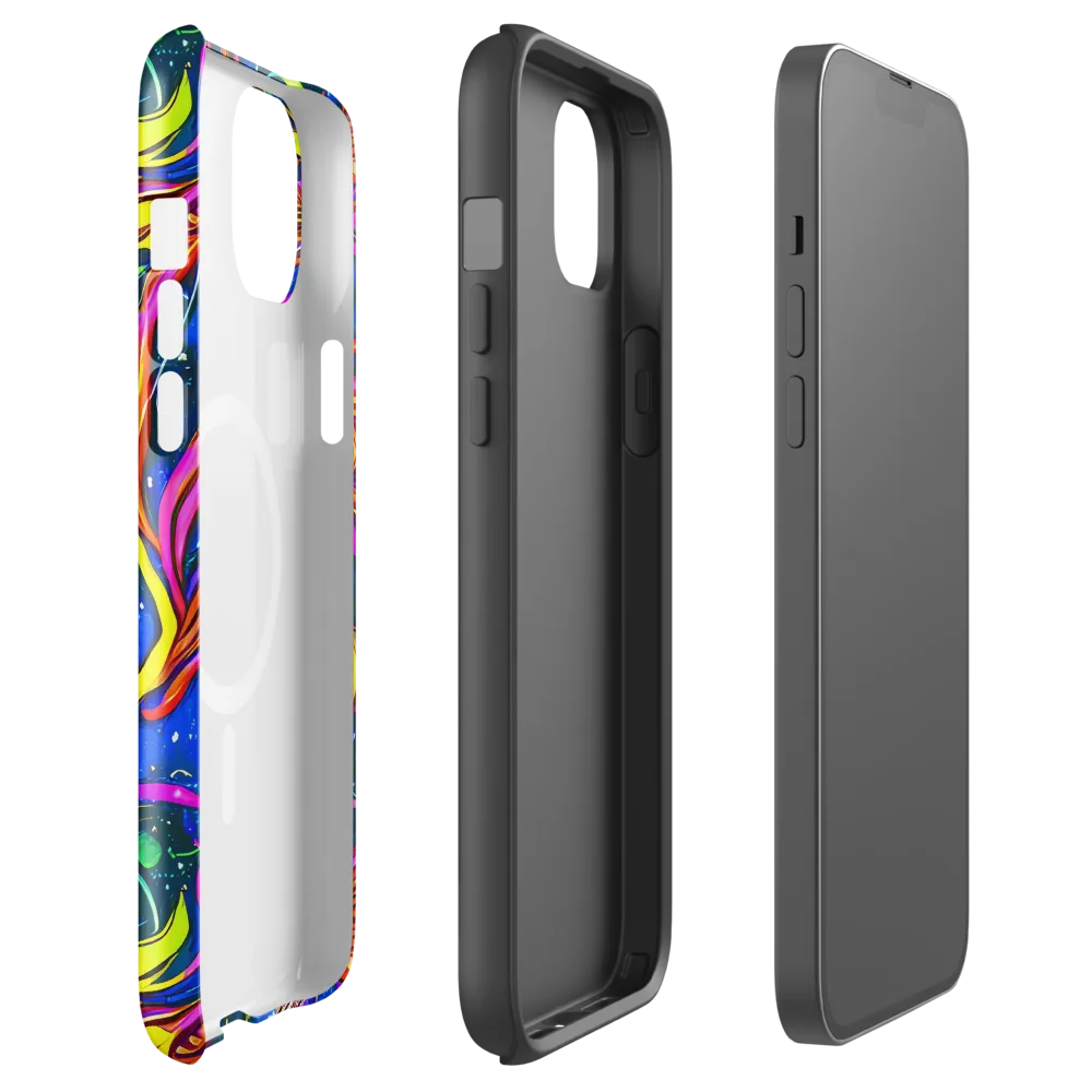 Galaxy Groove on MagSafe Tough Case for iPhone® — Front