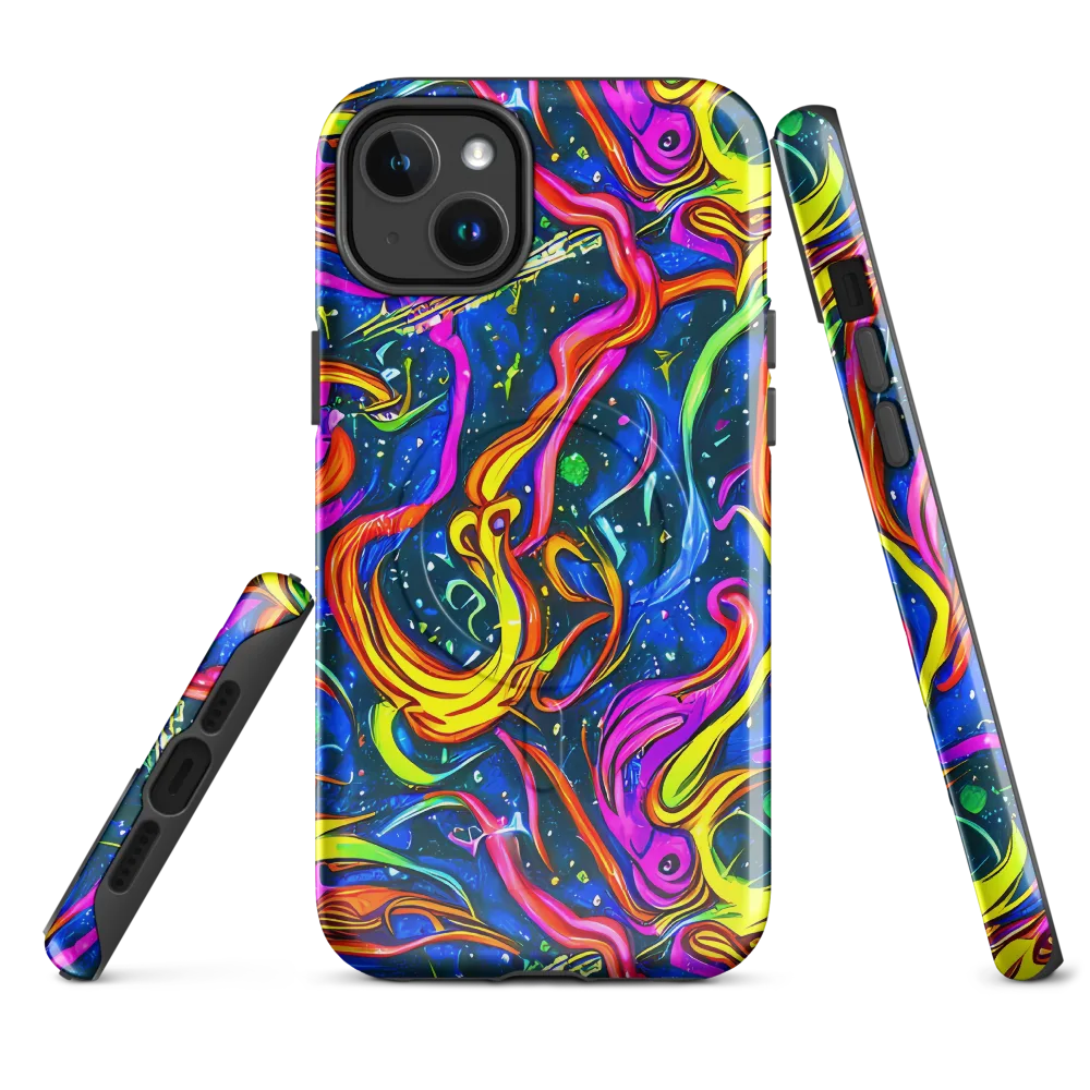Galaxy Groove on MagSafe Tough Case for iPhone® — Front