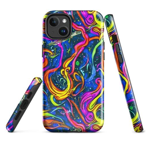 Galaxy Groove on a MagSafe Tough Case for iPhone®