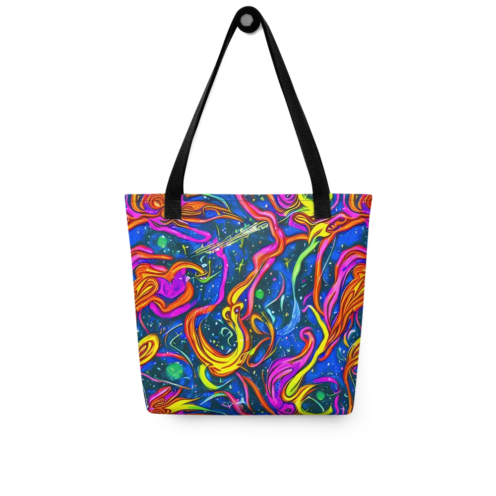 Galaxy Groove on Tote Bag — Front