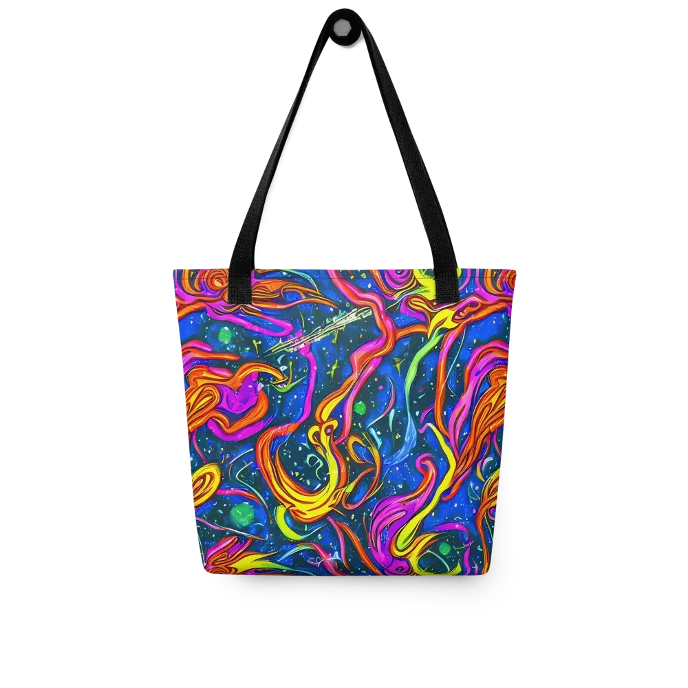 Galaxy Groove on Tote Bag — Front