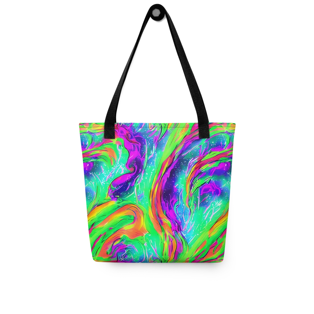 Ultraviolet Splash on Tote Bag — Front