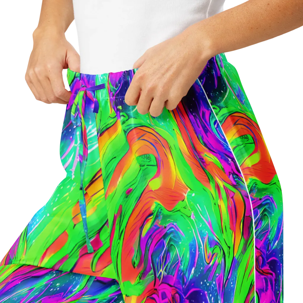 Ultraviolet Splash on Women's Pajama Pants — Product details