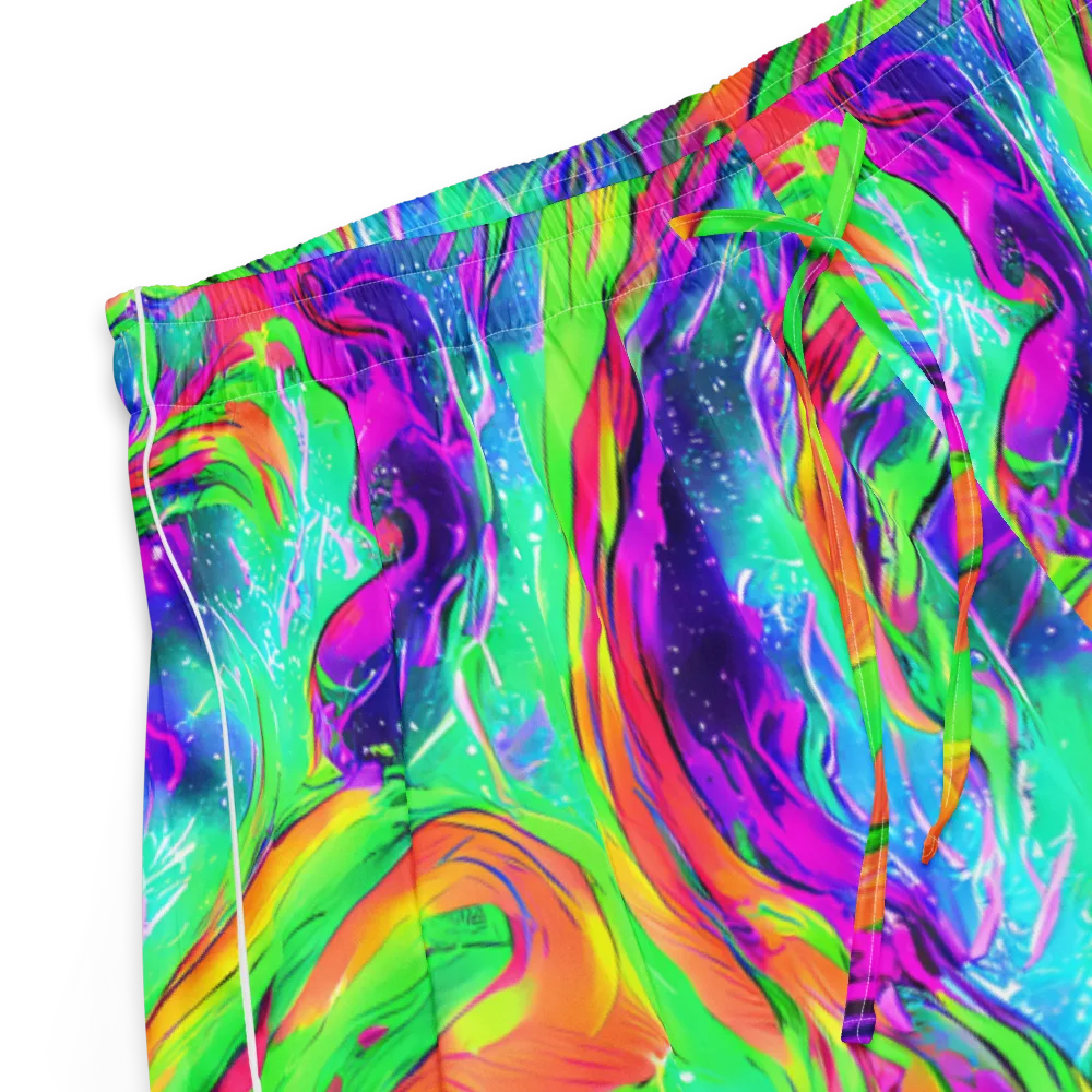 Ultraviolet Splash on Women's Pajama Shorts — Product details
