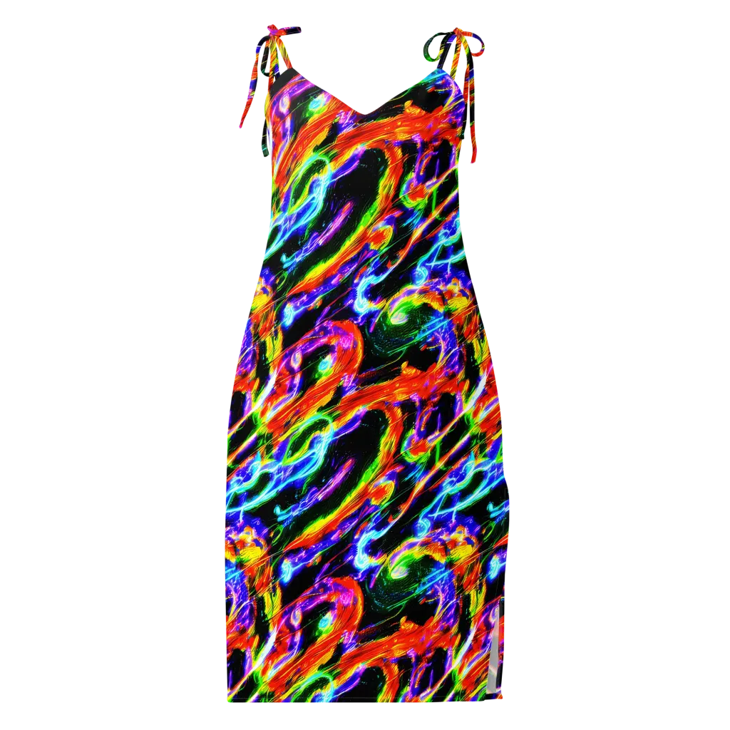 Afterglow Riot on Slip Dress — Front