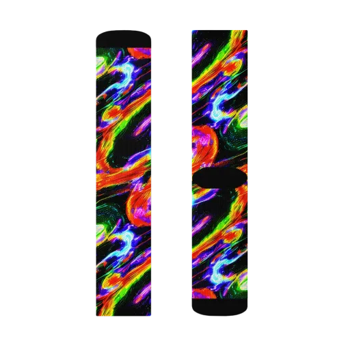 Afterglow Riot on a Socks