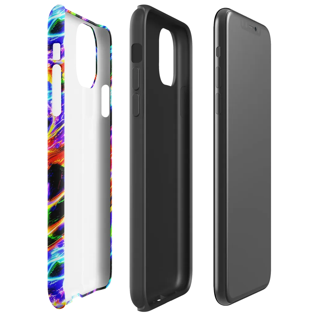 Afterglow Riot on Tough Case for iPhone® — Right