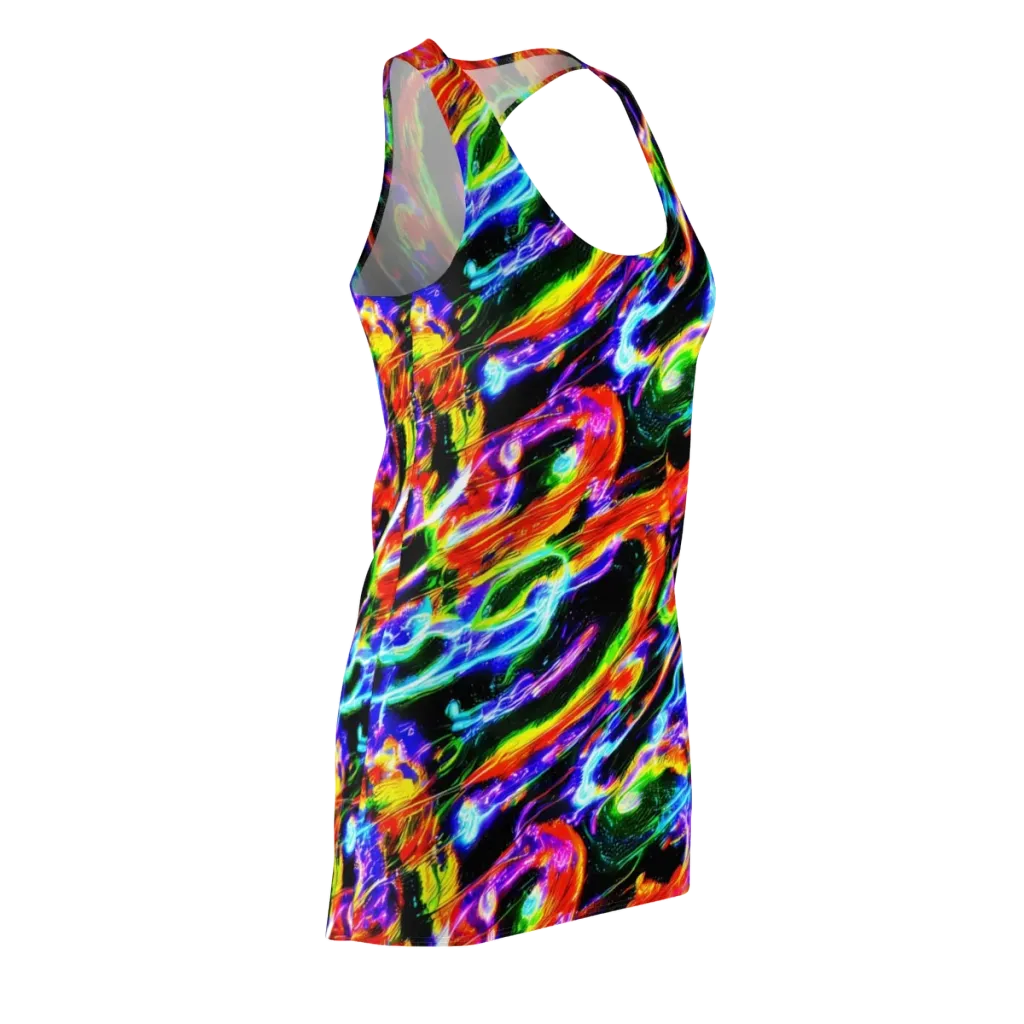 Afterglow Riot on Racerback Dress — Front Side