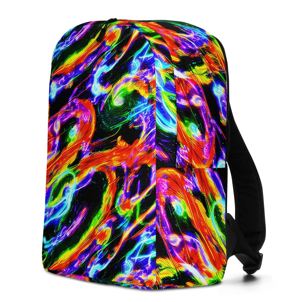 Afterglow Riot on Minimalist Backpack — Left