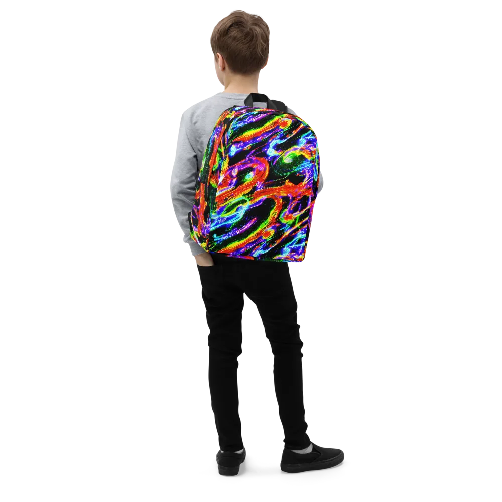 Afterglow Riot on Minimalist Backpack — Right Front