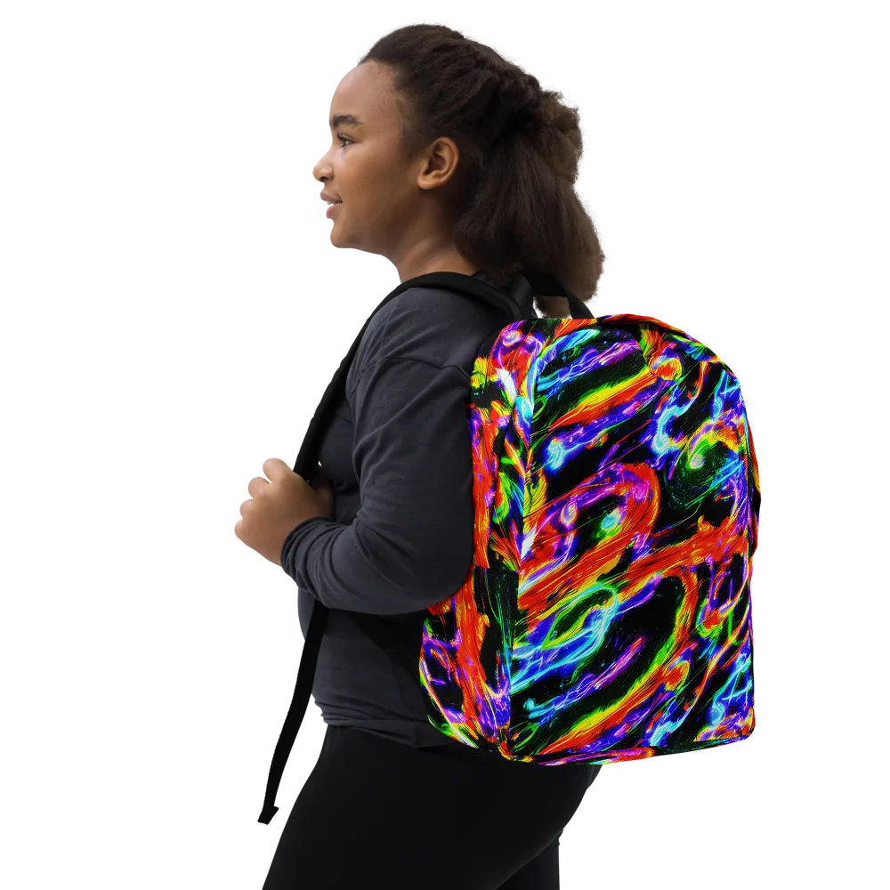 Afterglow Riot on Minimalist Backpack — Right Front