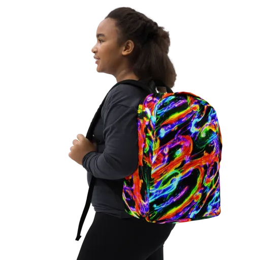 Afterglow Riot on a Minimalist Backpack