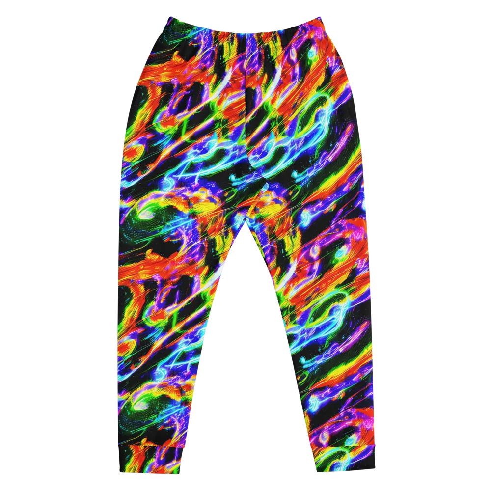 Afterglow Riot on Men's Joggers — Front