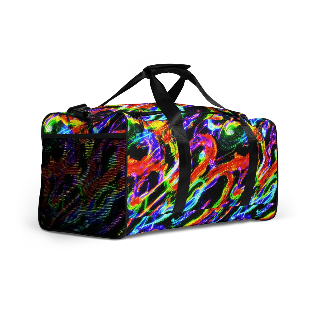 Afterglow Riot on Duffle Bag — Right Front