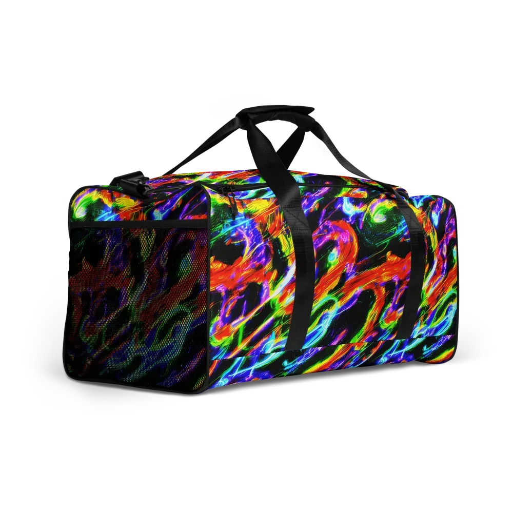 Afterglow Riot on Duffle Bag — Right Front