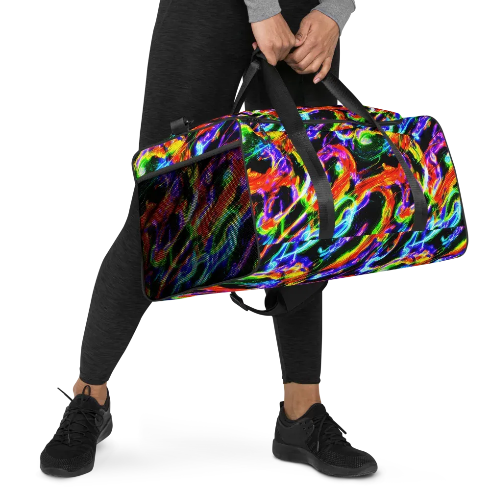 Afterglow Riot on Duffle Bag — Right Front