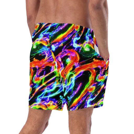 Afterglow Riot on a Swim Trunks