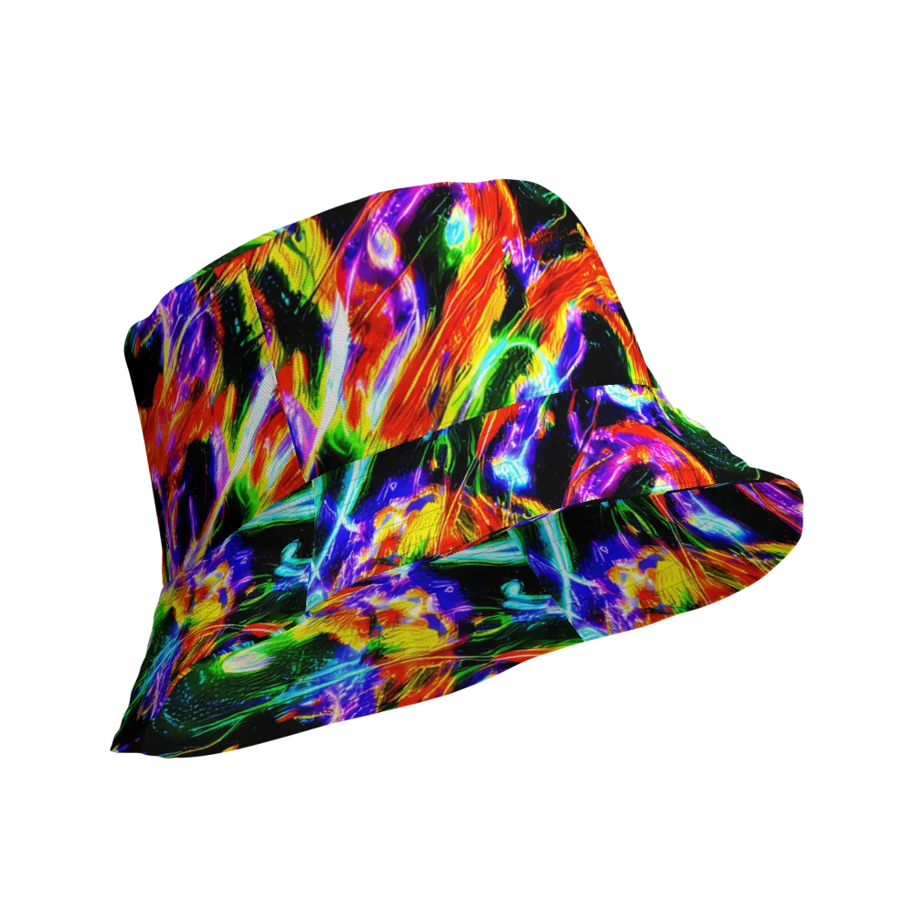 Afterglow Riot on Reversible Bucket Hat — Product details Outside
