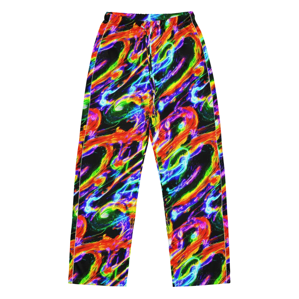 Afterglow Riot on Women's Pajama Pants — Front