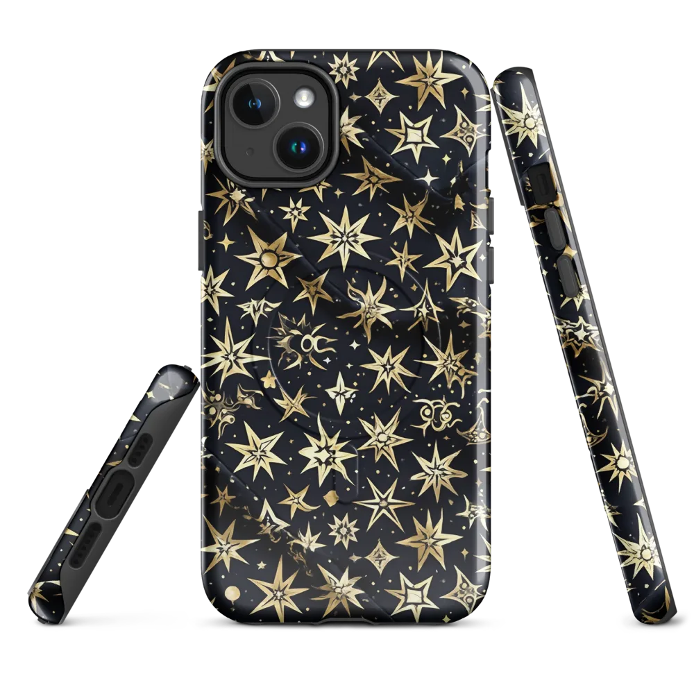 Gilded Nightfall on MagSafe Tough Case for iPhone® — Front