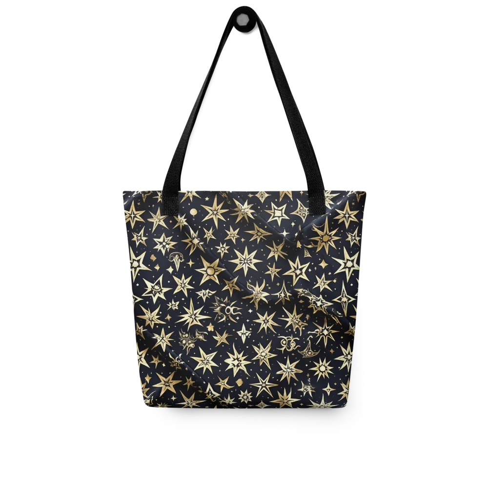 Gilded Nightfall on Tote Bag — Front
