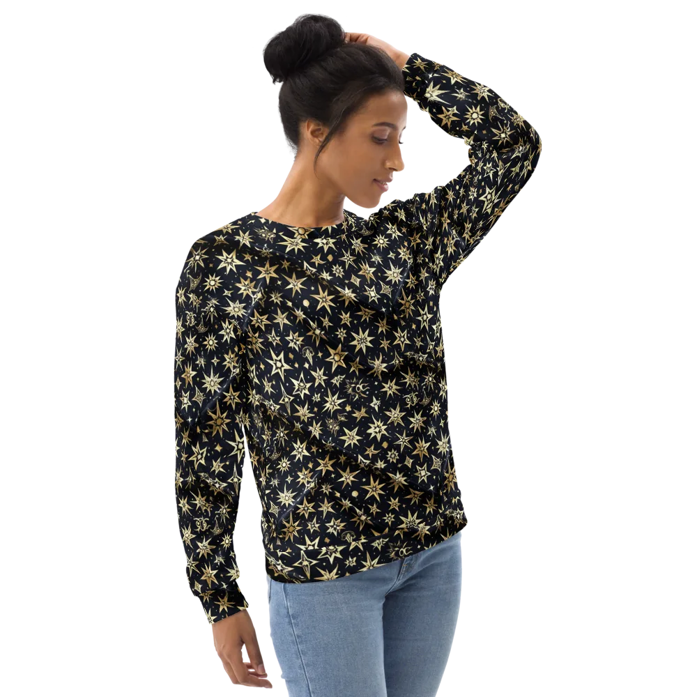 Gilded Nightfall on Sweatshirt — Right Front