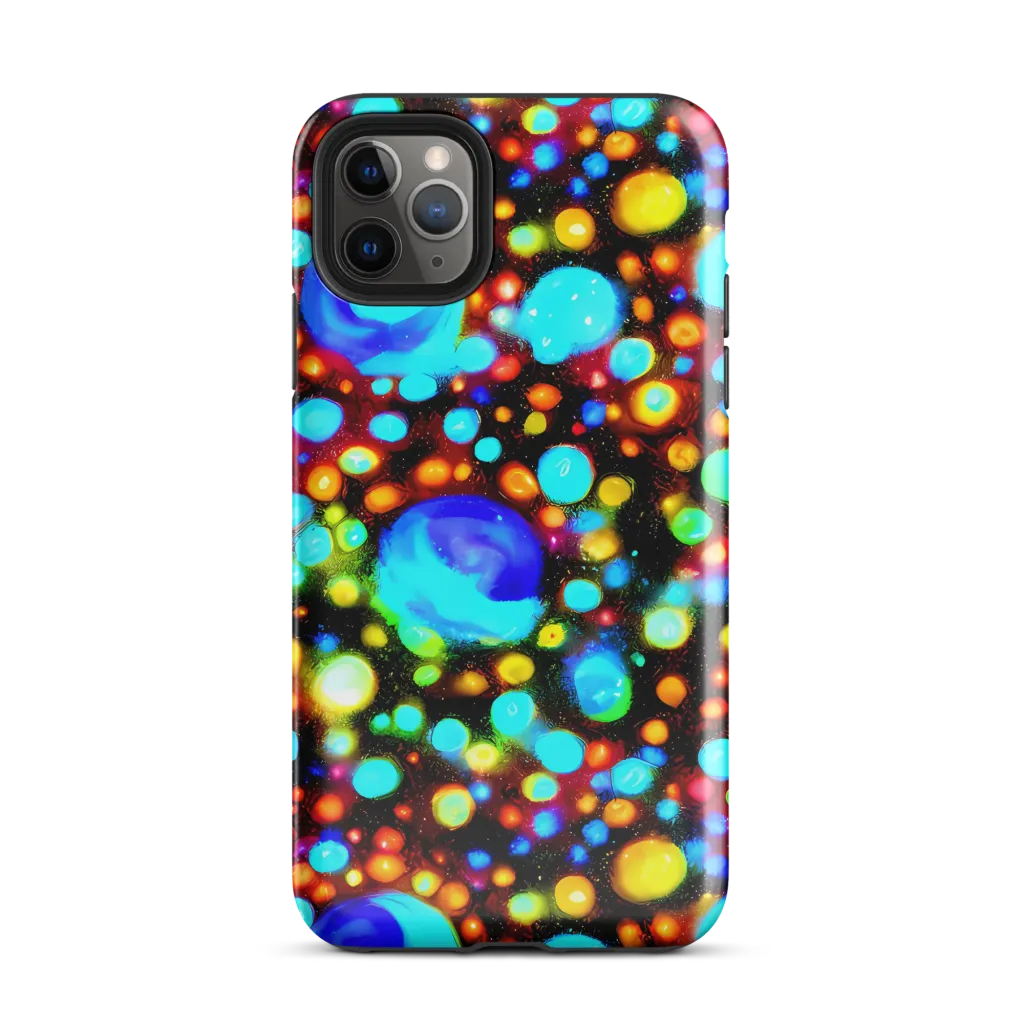 Prismatic Orbits on Tough Case for iPhone® — Front