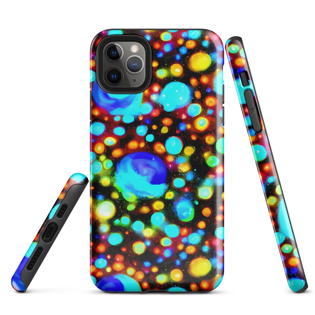 Prismatic Orbits on Tough Case for iPhone® — Front