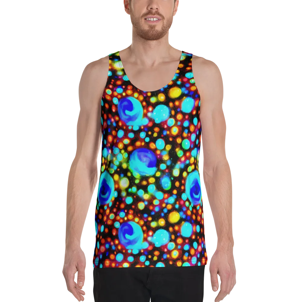 Prismatic Orbits on Men's Tank Top — Front