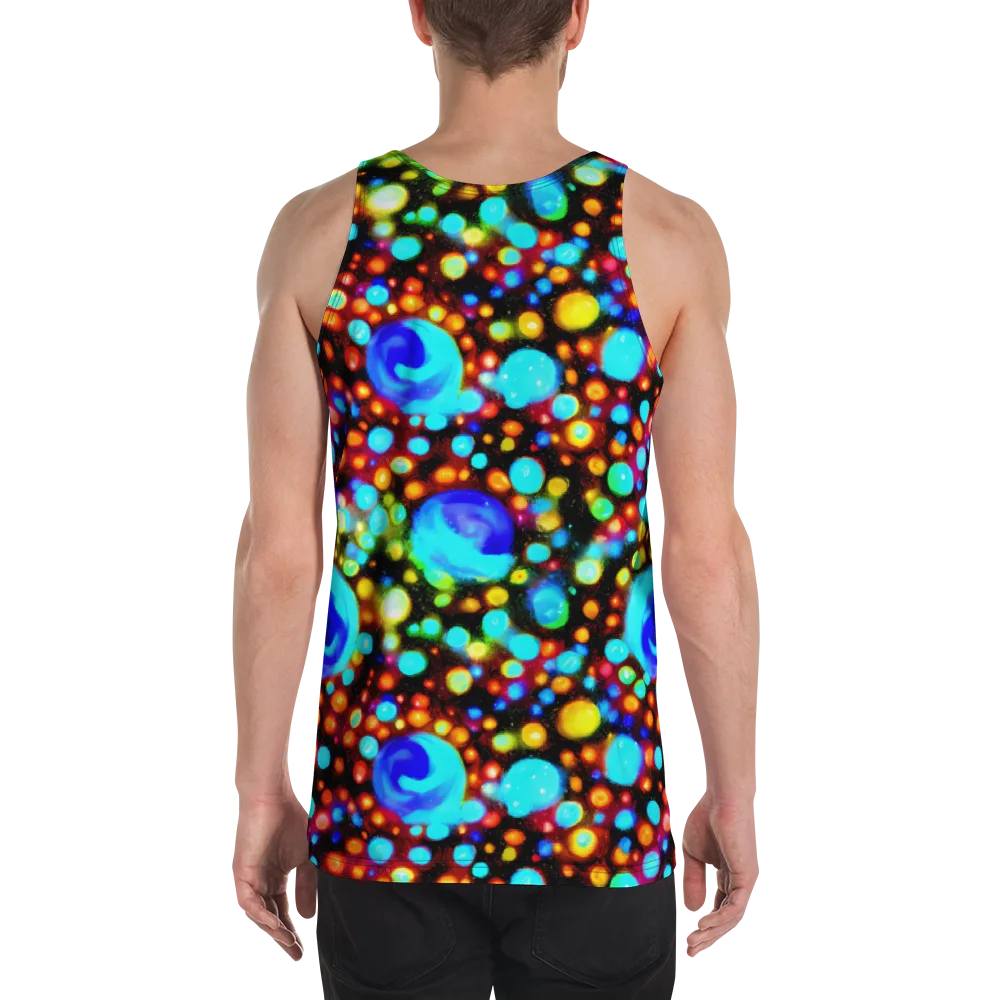 Prismatic Orbits on Men's Tank Top — Back