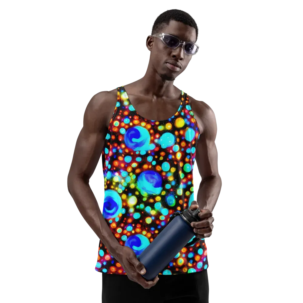 Prismatic Orbits on Men's Tank Top — Front