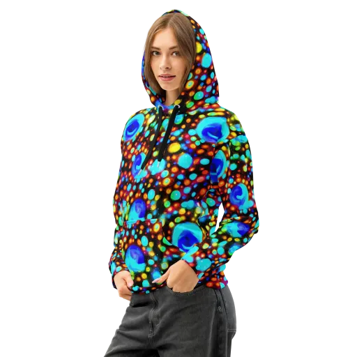 Prismatic Orbits on a Cotton Hoodie
