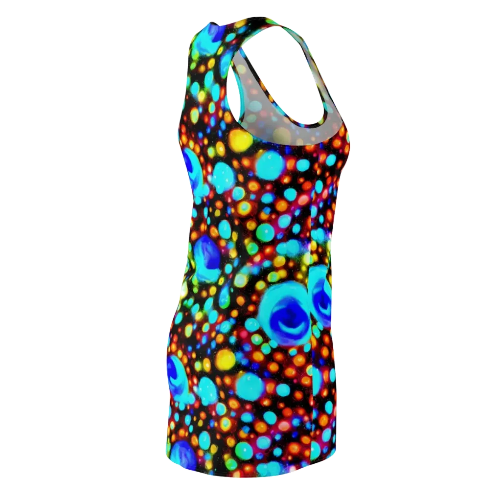 Prismatic Orbits on Racerback Dress — Back Side