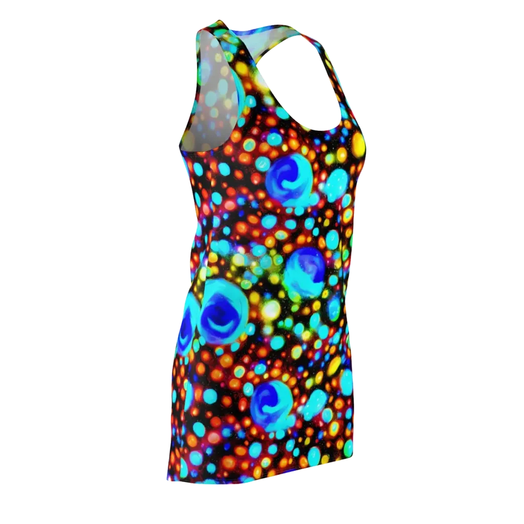 Prismatic Orbits on Racerback Dress — Front Side