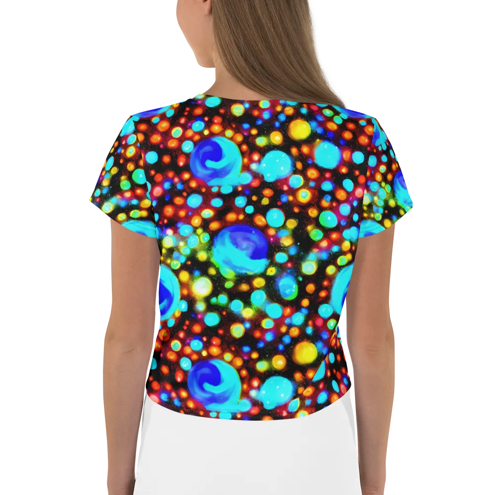 Prismatic Orbits on Crop Tee — Back