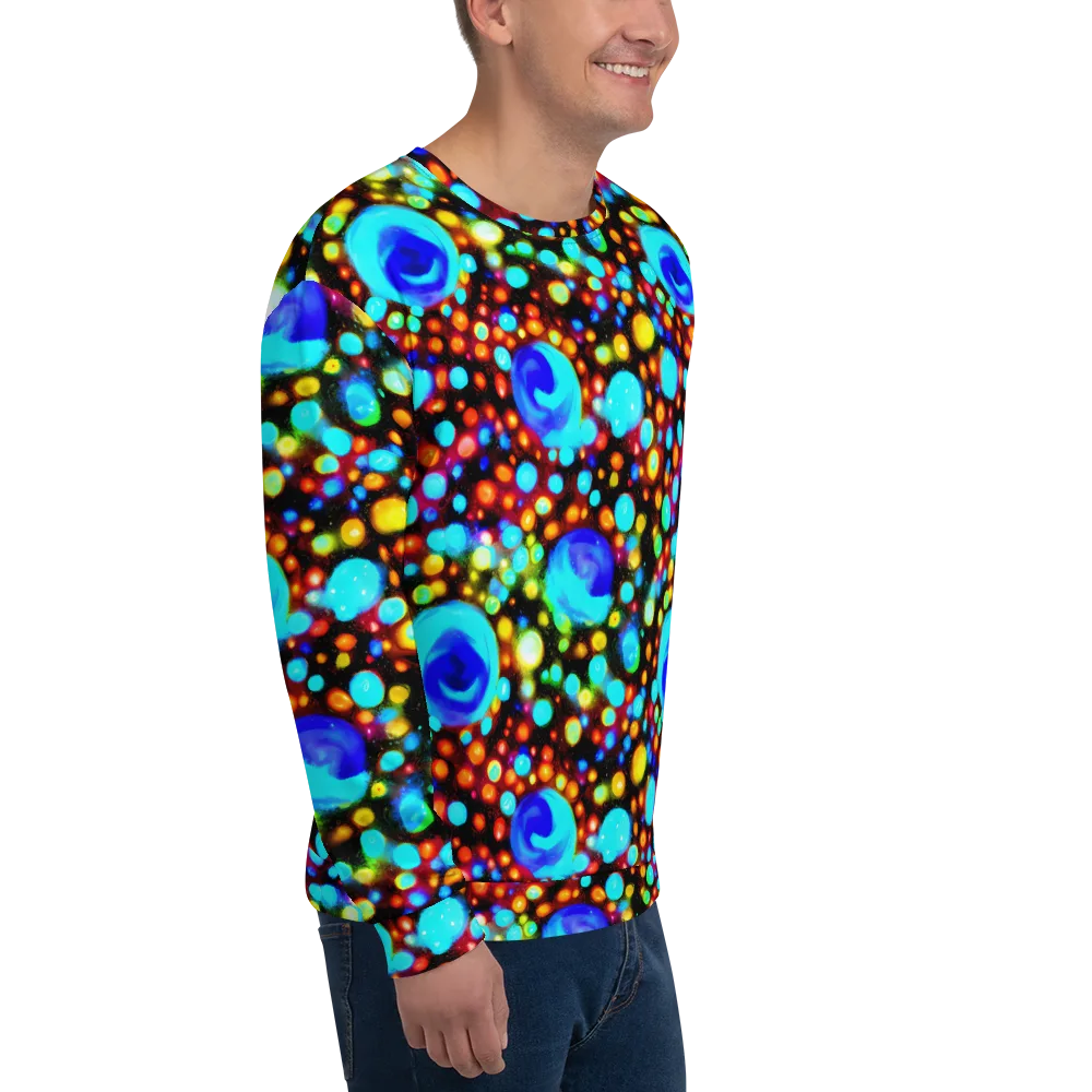 Prismatic Orbits on Sweatshirt — Right Front