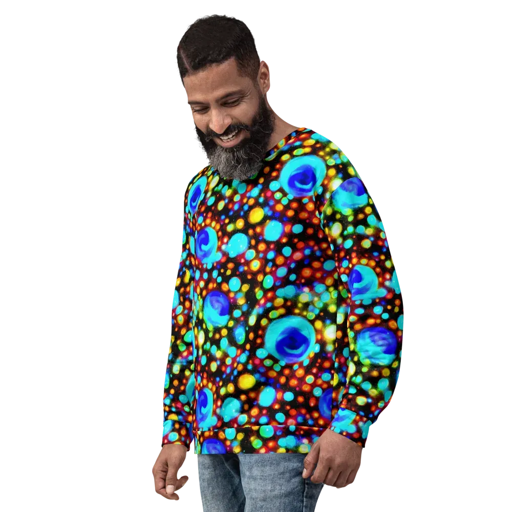 Prismatic Orbits on Sweatshirt — Left Front