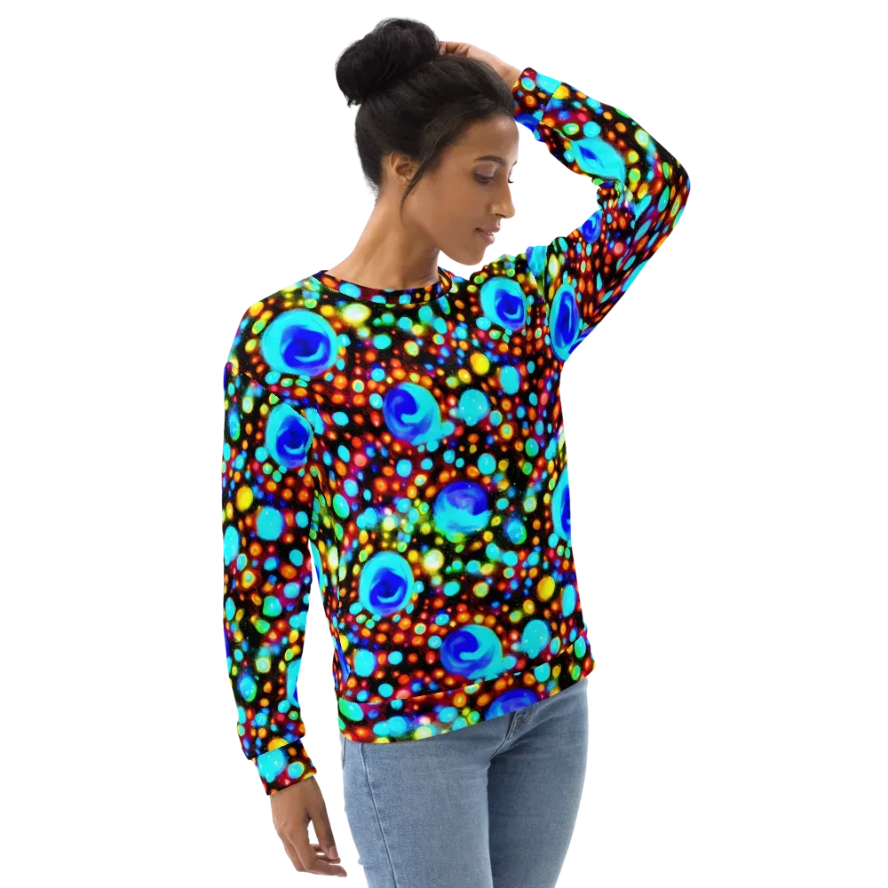 Prismatic Orbits on Sweatshirt — Right Front