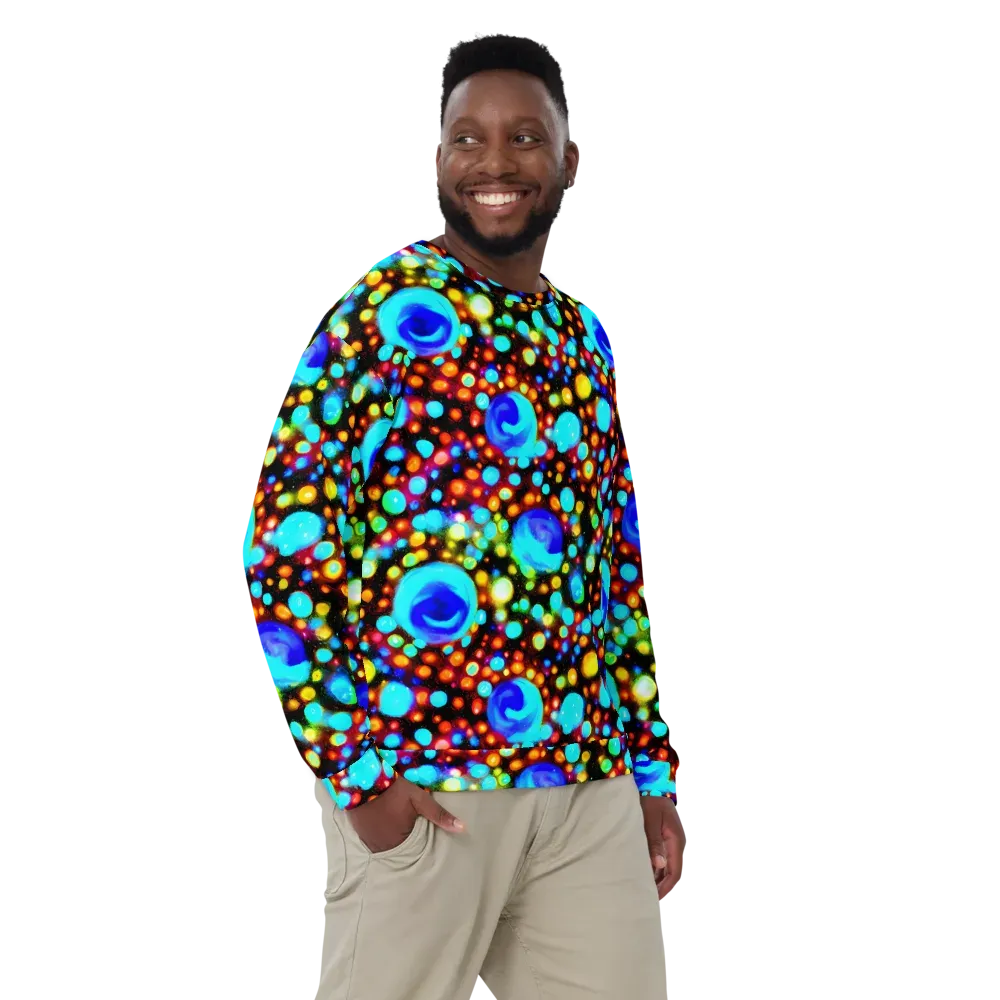 Prismatic Orbits on Sweatshirt — Front
