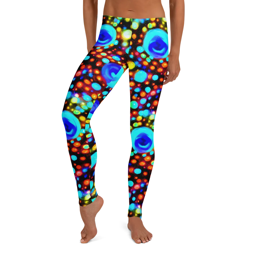 Prismatic Orbits on Leggings — Front