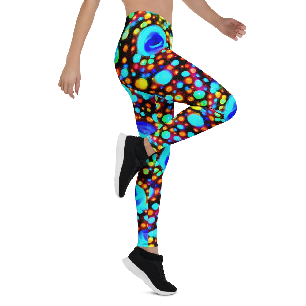 Prismatic Orbits on Leggings — Right
