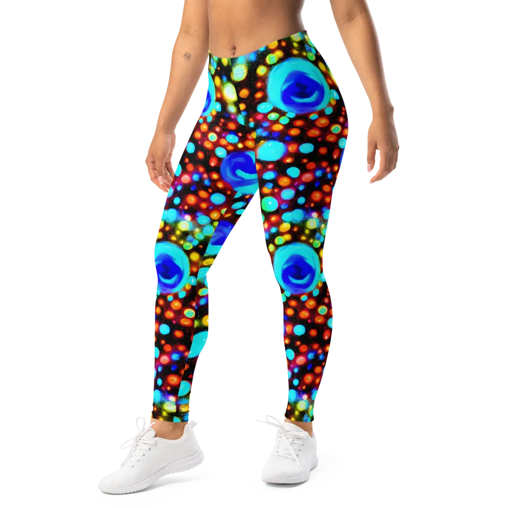 Prismatic Orbits on Leggings — Left Front