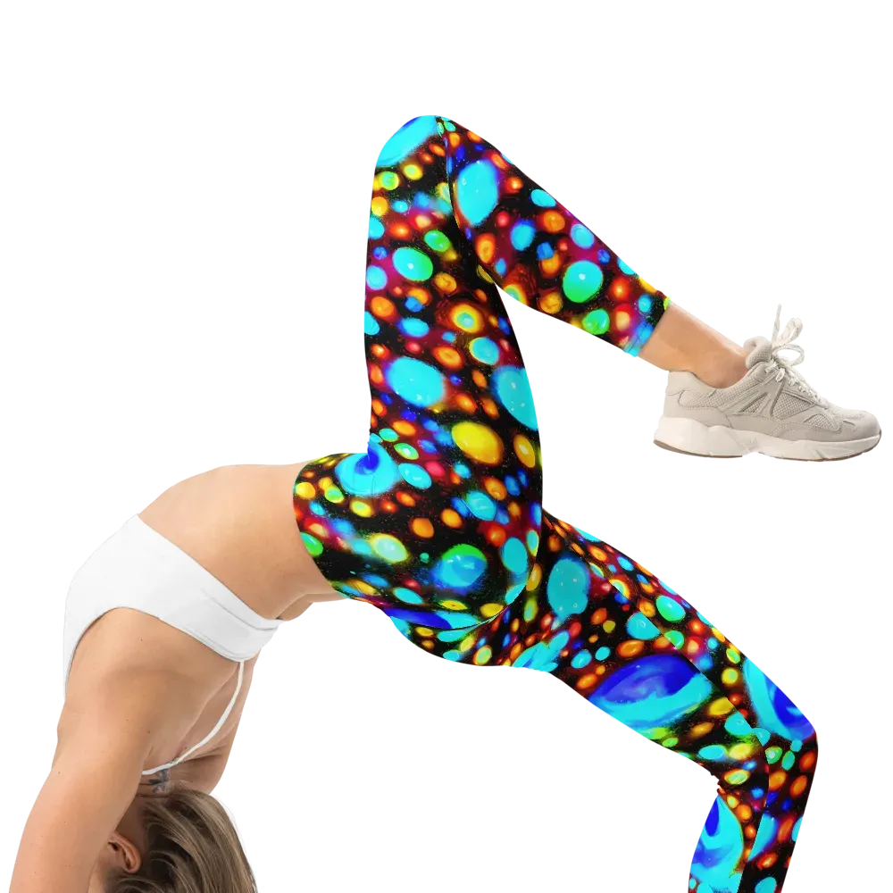 Prismatic Orbits on Leggings — Right