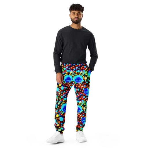 Prismatic Orbits on a Men's Joggers