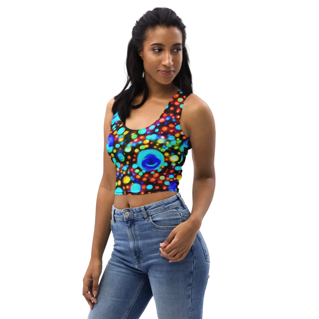 Prismatic Orbits on Crop Top — Left Front